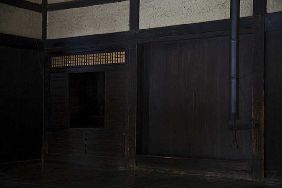 作田家住宅の押板